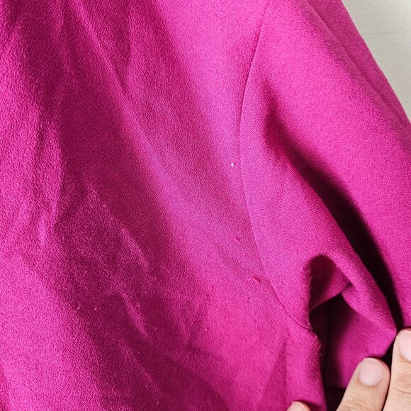 Women's Size 4 Asos Pink Duster Oversized Blazer - Picture 7 of 7